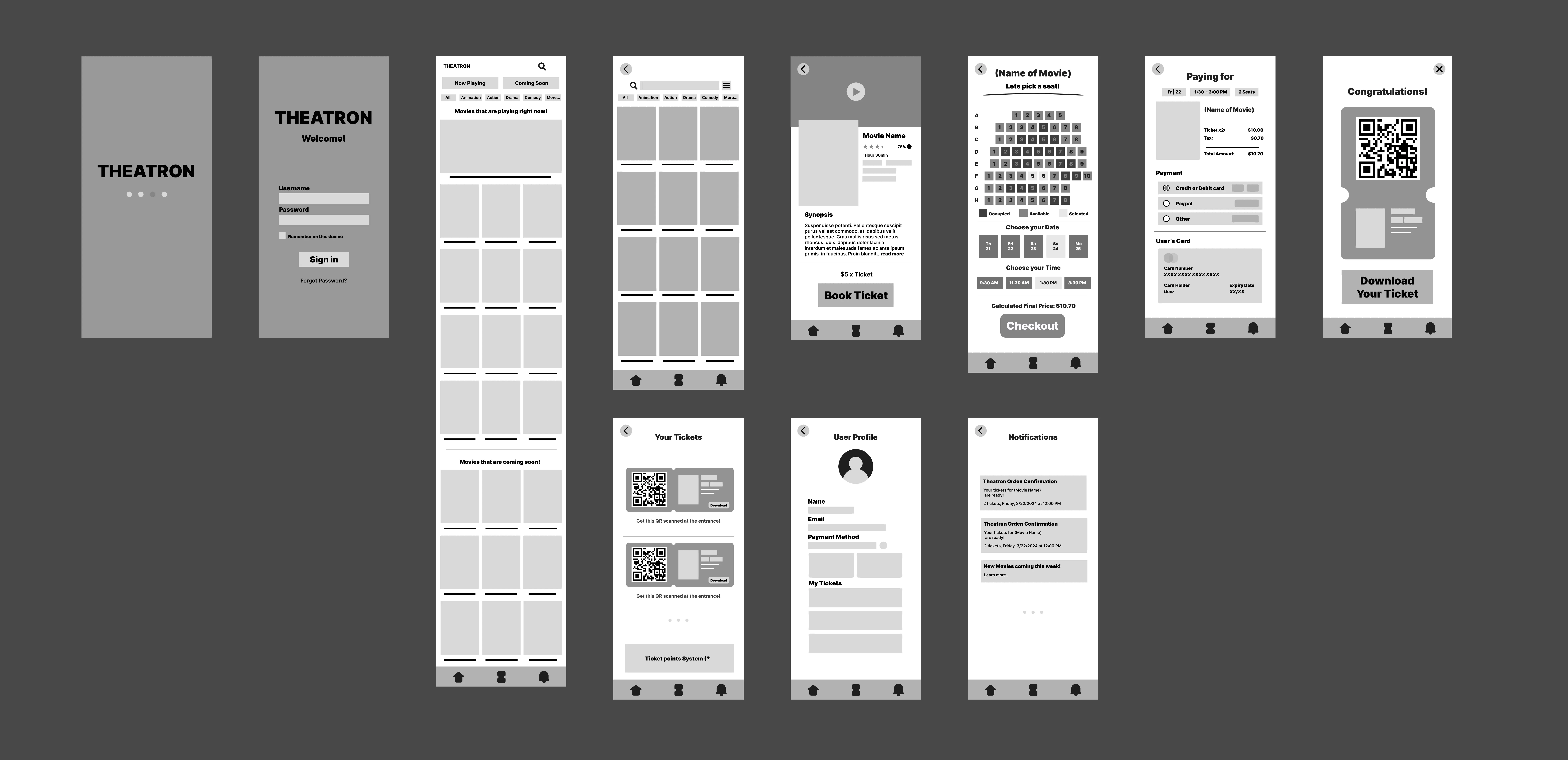 Redesigned seat selection screen after user feedback.