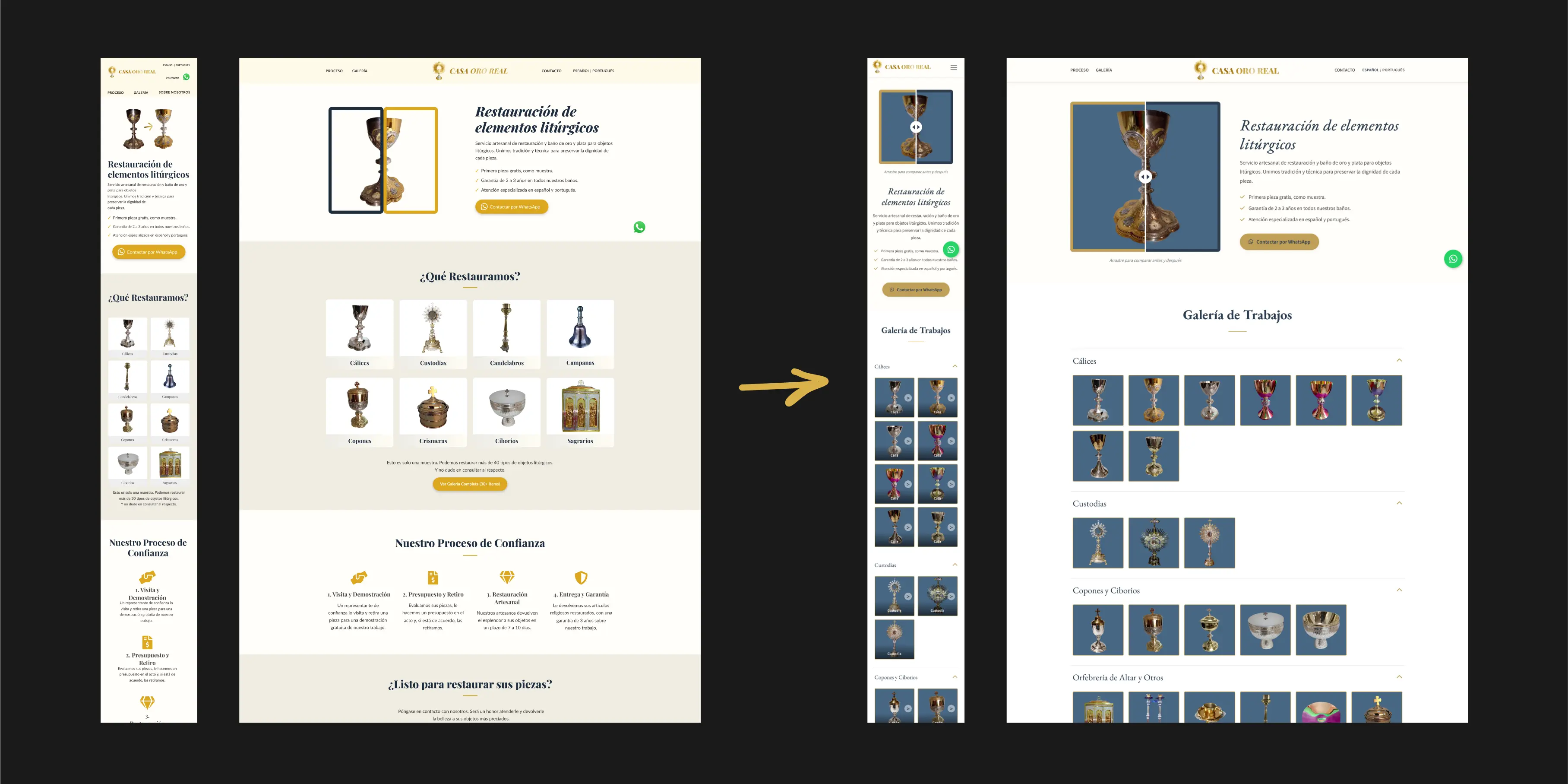 Example of a high-fidelity Figma design